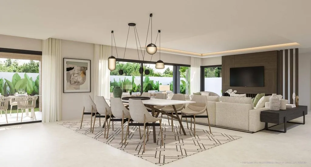 Söögituba - Luxury Villa with Sea View in Mijas