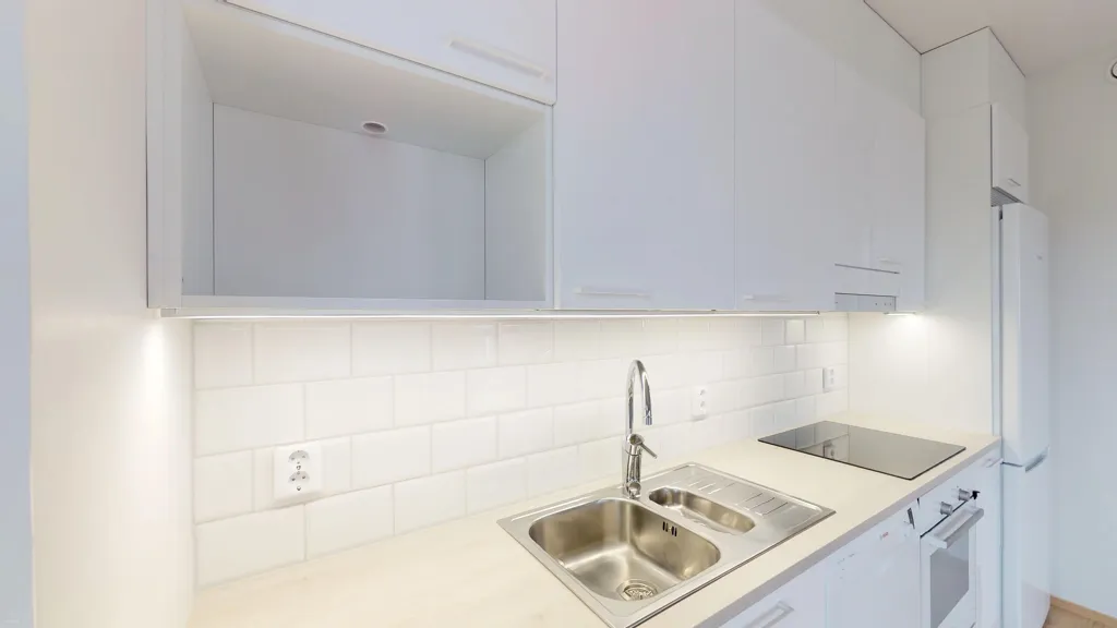 Cuisine - Modern Flat with Private Sauna in Leinelä