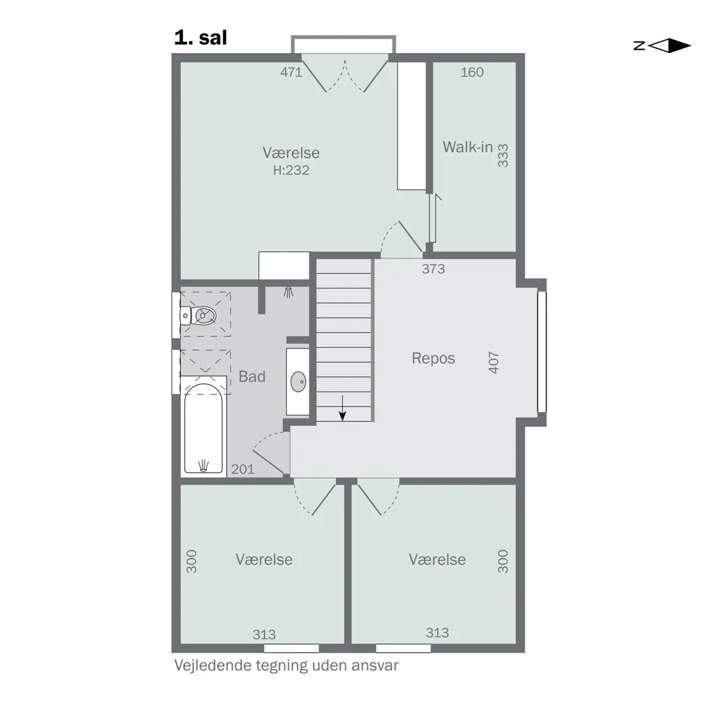 Plan - Villa with Terrace in Snave, Haarby