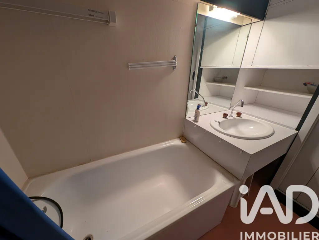 Bathrooms - Studio with Balcony at Mongie-Tourmalet