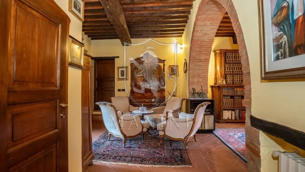 Salle à manger - Historic Castle with Garden in Sinalunga