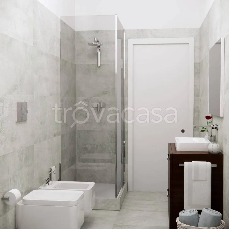 Bathrooms - Apartment with Large Terrace in Corciano