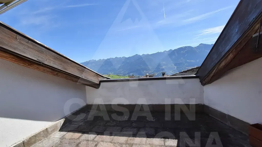 Terrasse - Charming Mansard with Lagorai View in Daiano