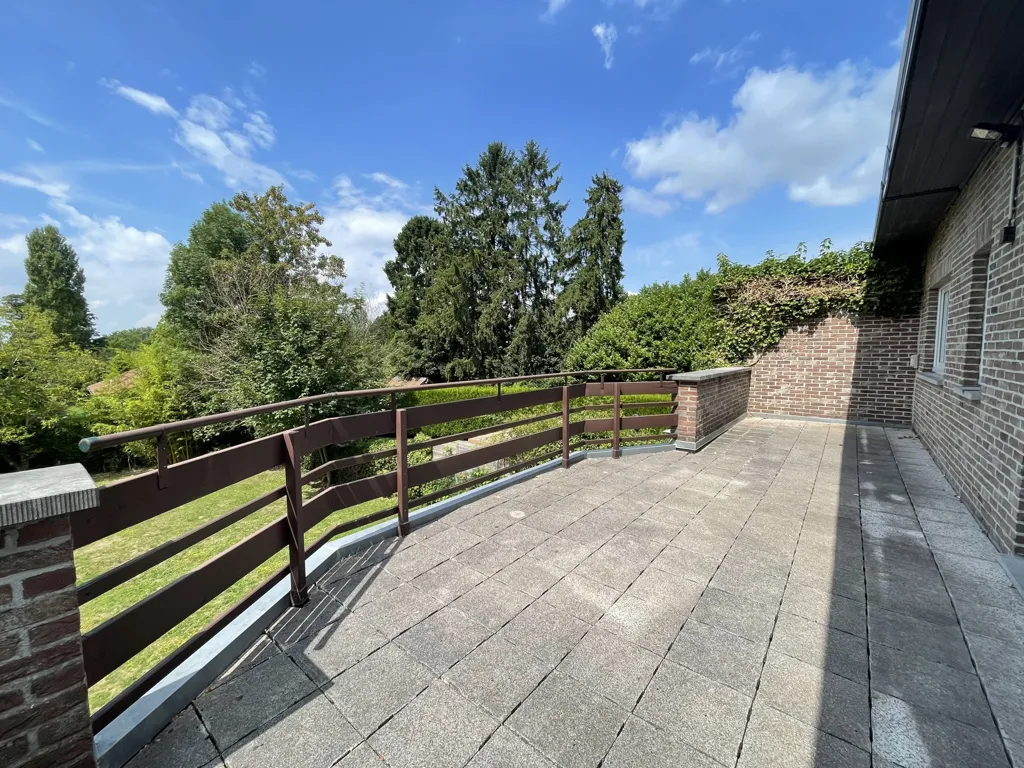 Terrasse - Maison 3 Façades avec Jardin à Wezembeek-Oppem