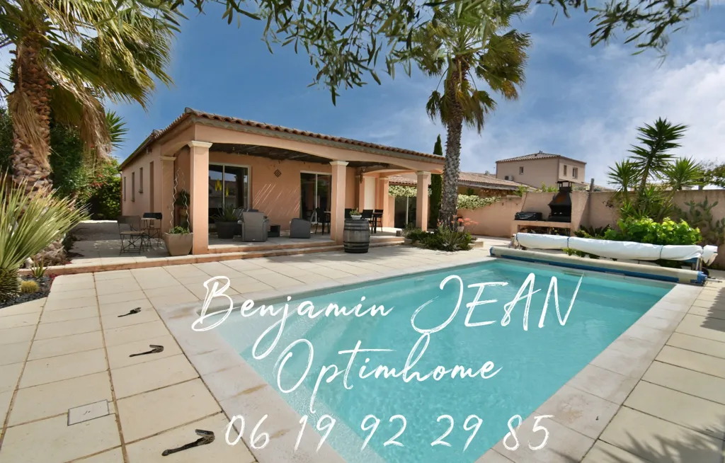 Piscine - Villa Familiale avec Piscine à Sérignan