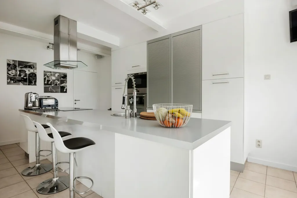 Köök - Renovated Country House with Spa in Willebroek