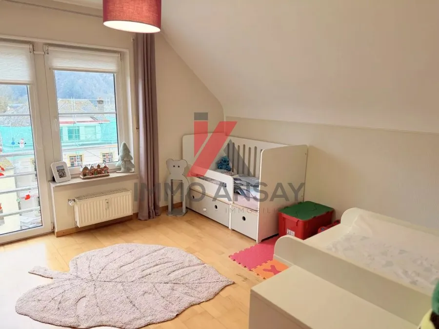 Bedrooms - Duplex Apartment with Balcony in Bettel