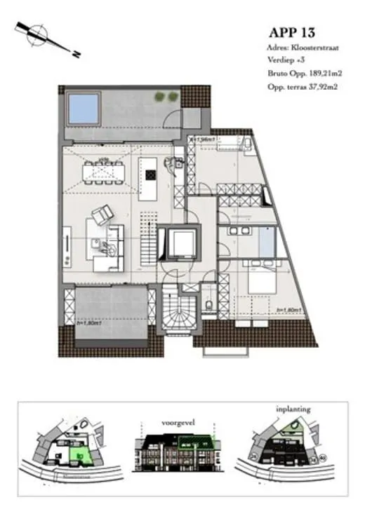 Plan - Maison au Calme à Bilzen