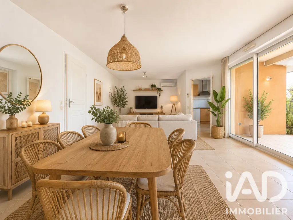 Salle à manger - Appartement T3 avec Piscine dans Résidence Senioriales à Lombez