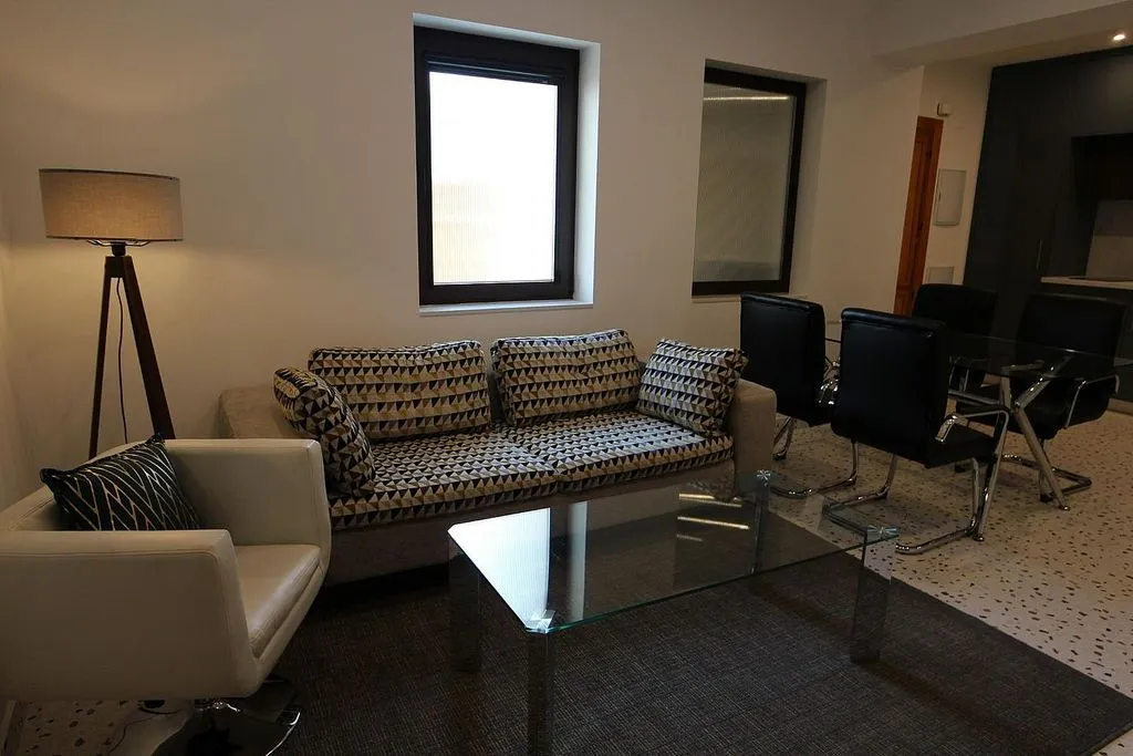 Séjour - Modern Flat with Balcony in Jaén Centre