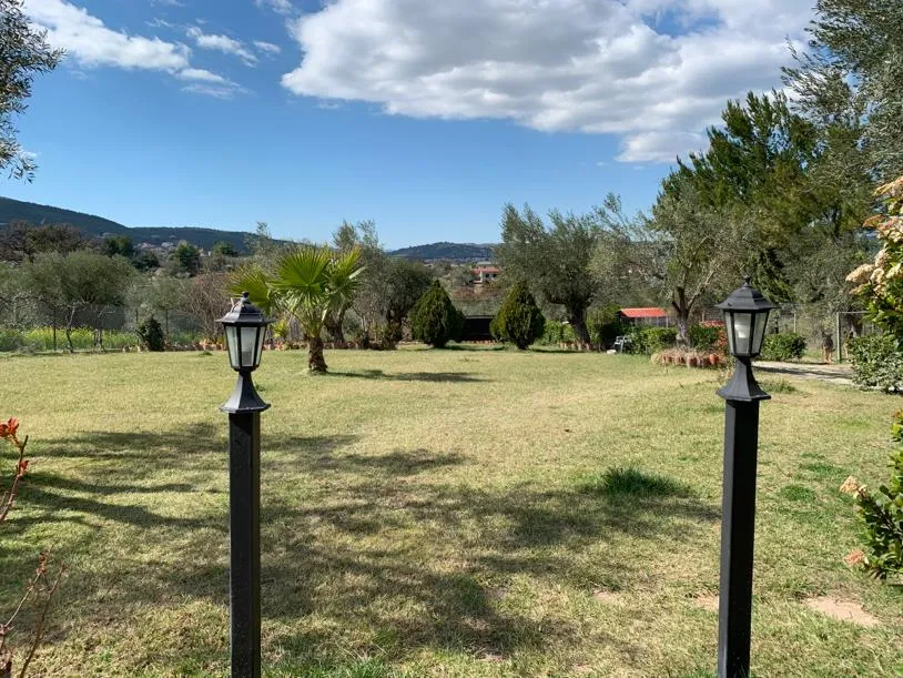 Jardin - Villa with 3 Houses in Oropos