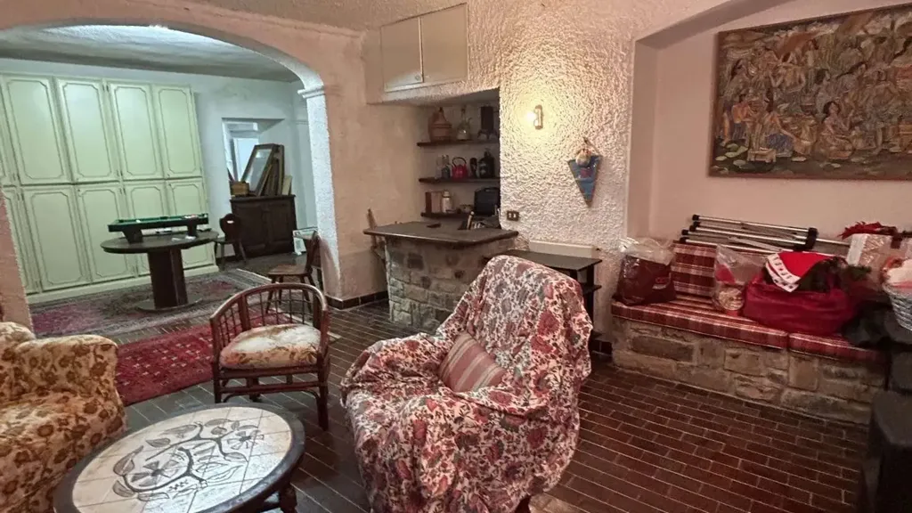 Séjour - Villa with Sea View in Bordighera