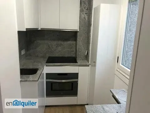 Köök - Modernised 1-Bed Flat with South-Facing Balcony in Vigo