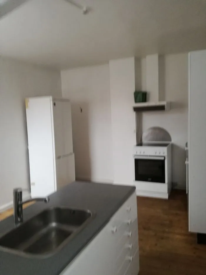 Köök - Modernised Flat with View in Randers