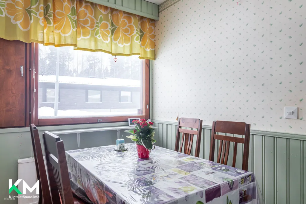 Söögituba - Terraced House with Sauna in Heinola