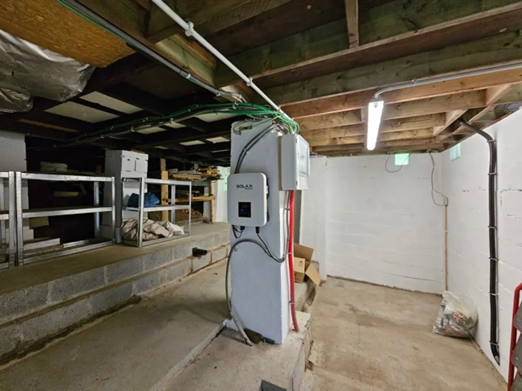 Garage - Chalet with Solar Panels in Durbuy