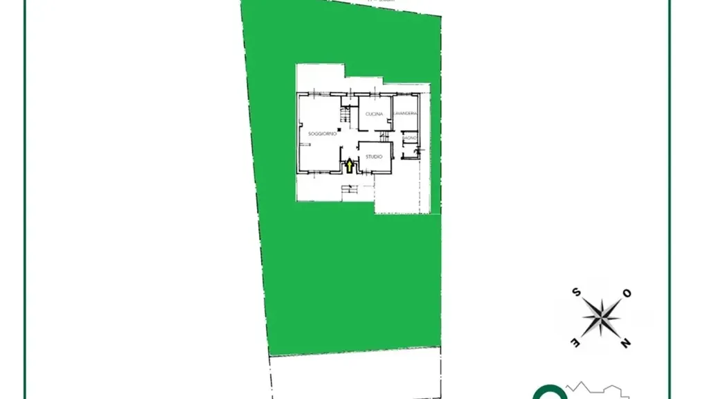 Plaan - Villa with Private Garden in Arese