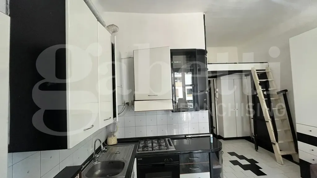 Cuisine - Studio with Balcony in Milan