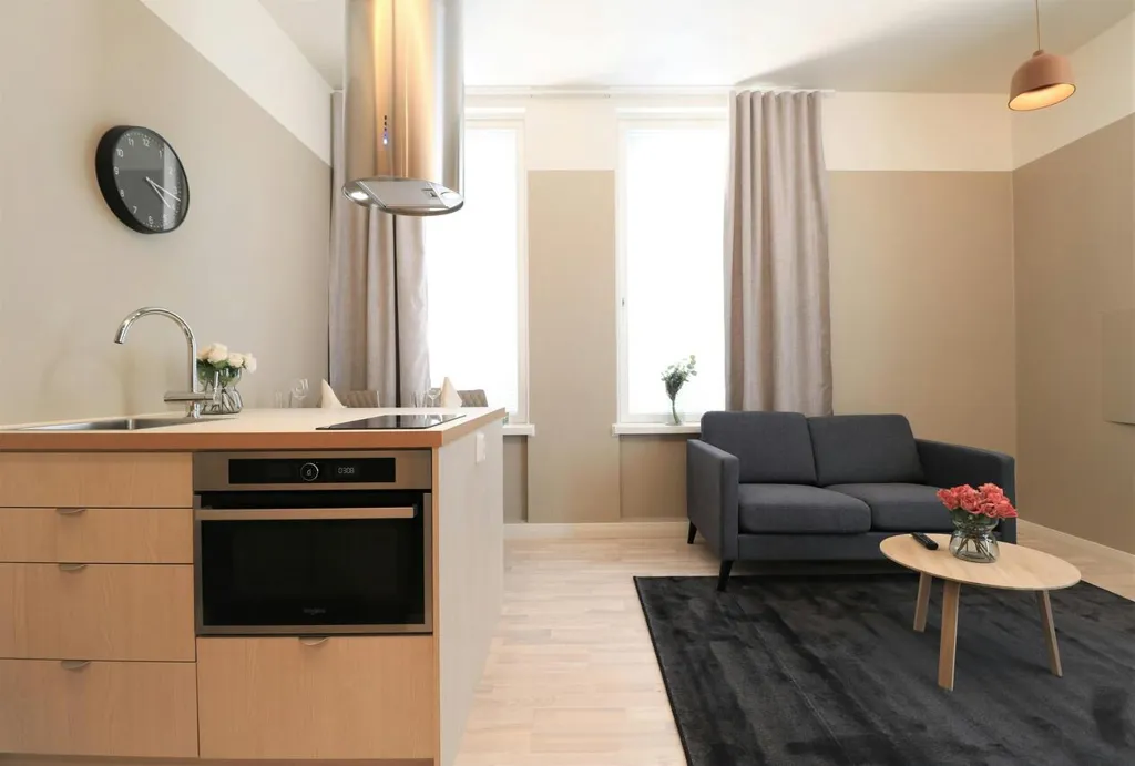Séjour - 3-Bedroom Apartment with Kitchenette in Vaasa