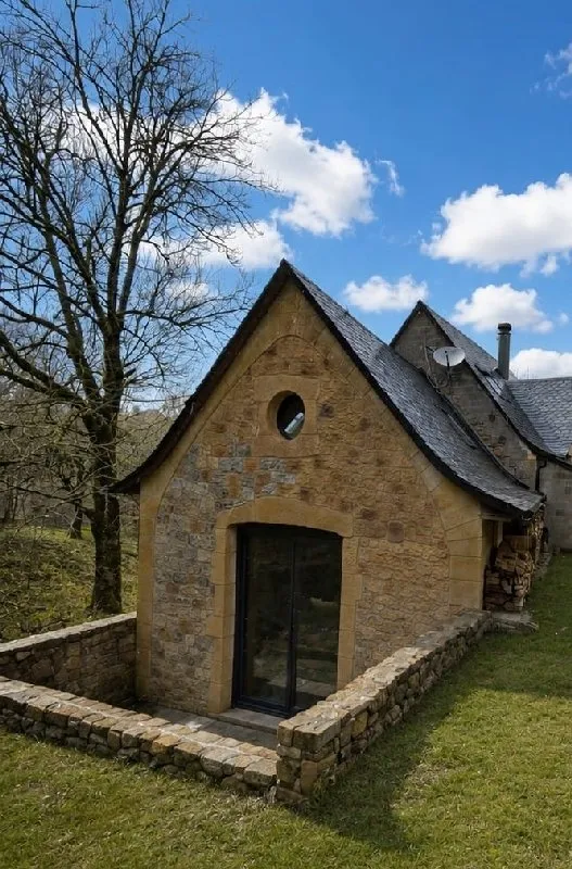 Välivaade - Stone Villa with Ski Access in Cévennes