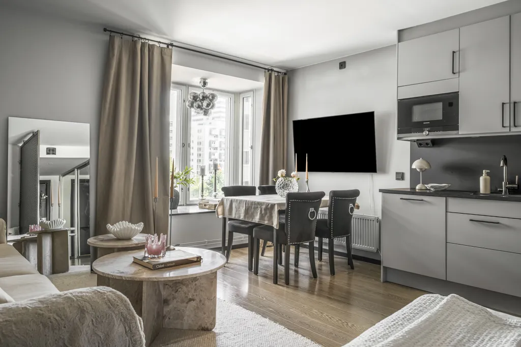 Séjour - Modern Studio with Alcove in Mölndalsvägen