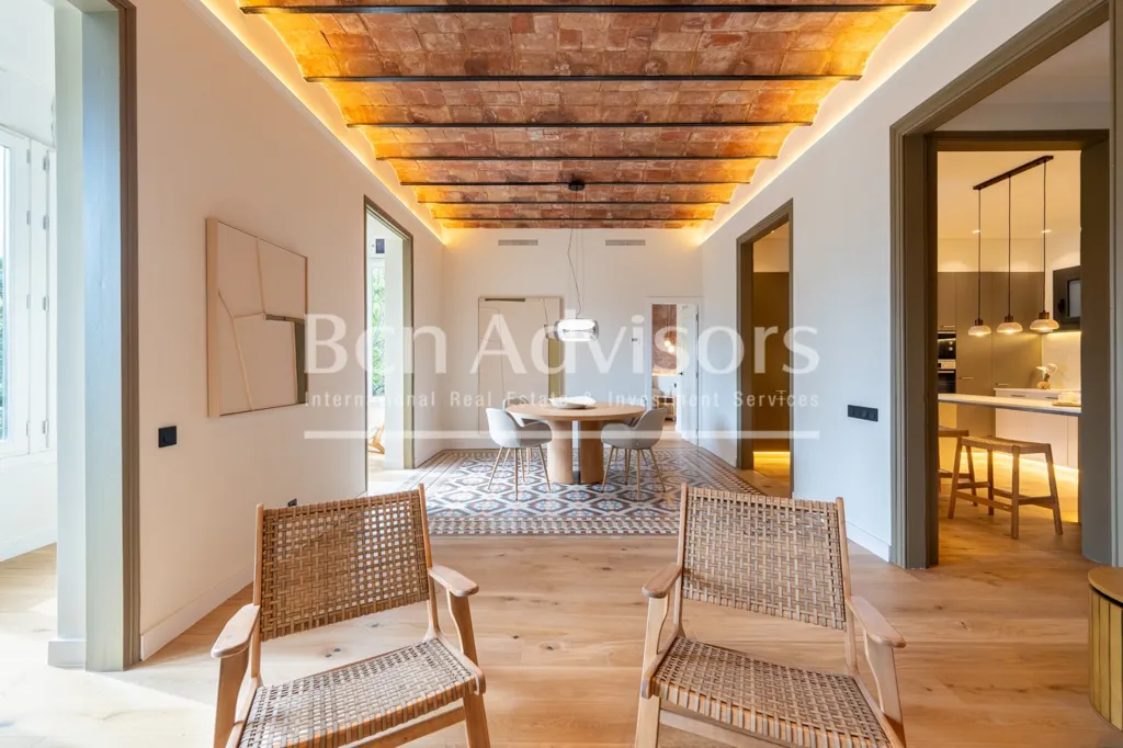 Söögituba - Refurbished Apartment with Original Features in Eixample