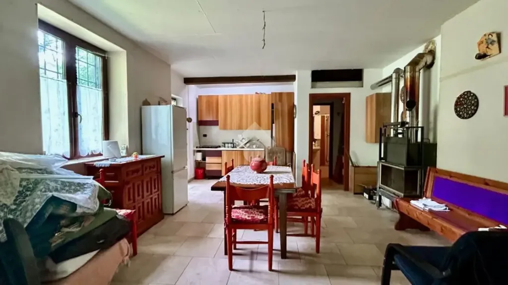Dining Room - Signorile Villa with Garden in Caprie
