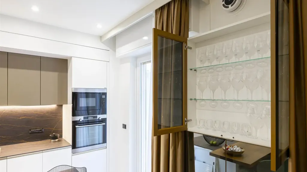 Cuisine - Modernised Triplex with Private Garden in Andora