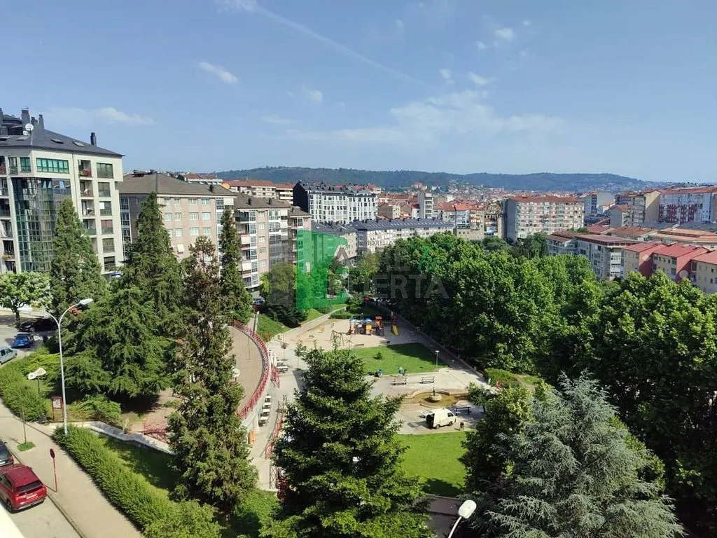 Aerial - Duplex with Terrace in Ourense