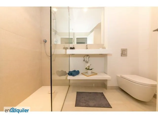 Bathrooms - Penthouse with Pool in Montealto, Santangelo Norte