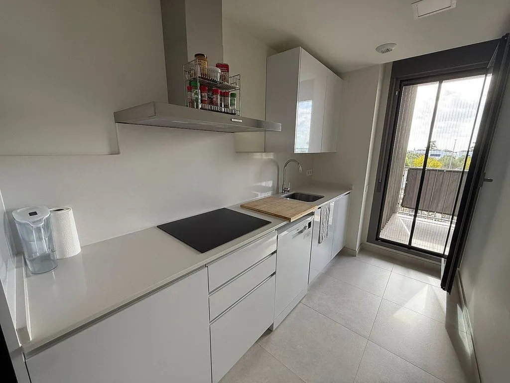 Kitchen - Apartment with Pool and Terrace in Nuevo Bulevar