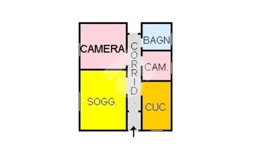 Planimetria - Detached House with Potential in Vigodarzere