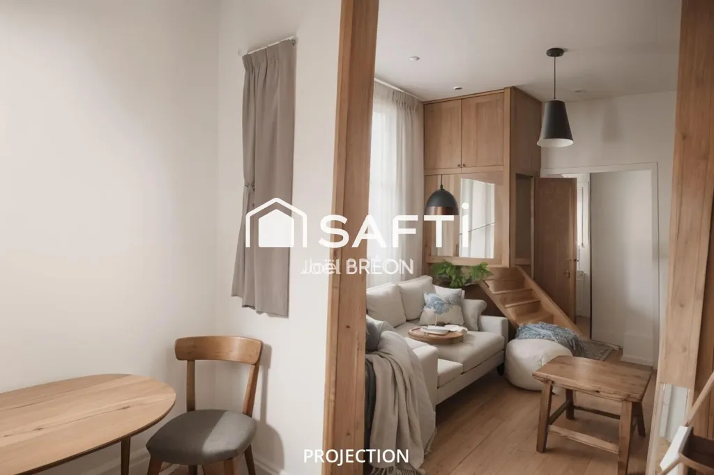 Séjour - Maison avec Jardin au Centre de Rouen