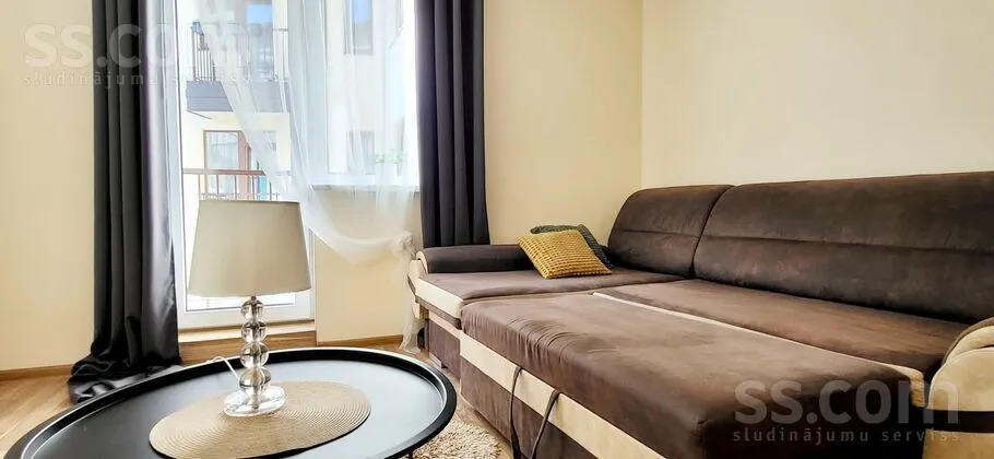Séjour - Studio Apartment with Balcony in Riga Centre