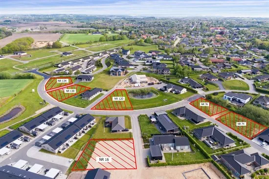 Õhuvaade - Year-Round Plot with 5G Coverage in Løjt Kirkeby
