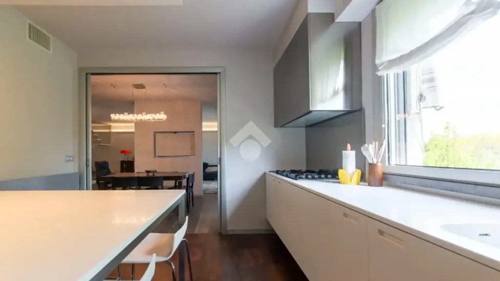 Köök - Penthouse with Terraces in Arese