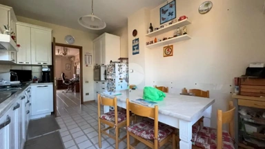 Dining Room - Spacious Triplex with Balcony in Rome