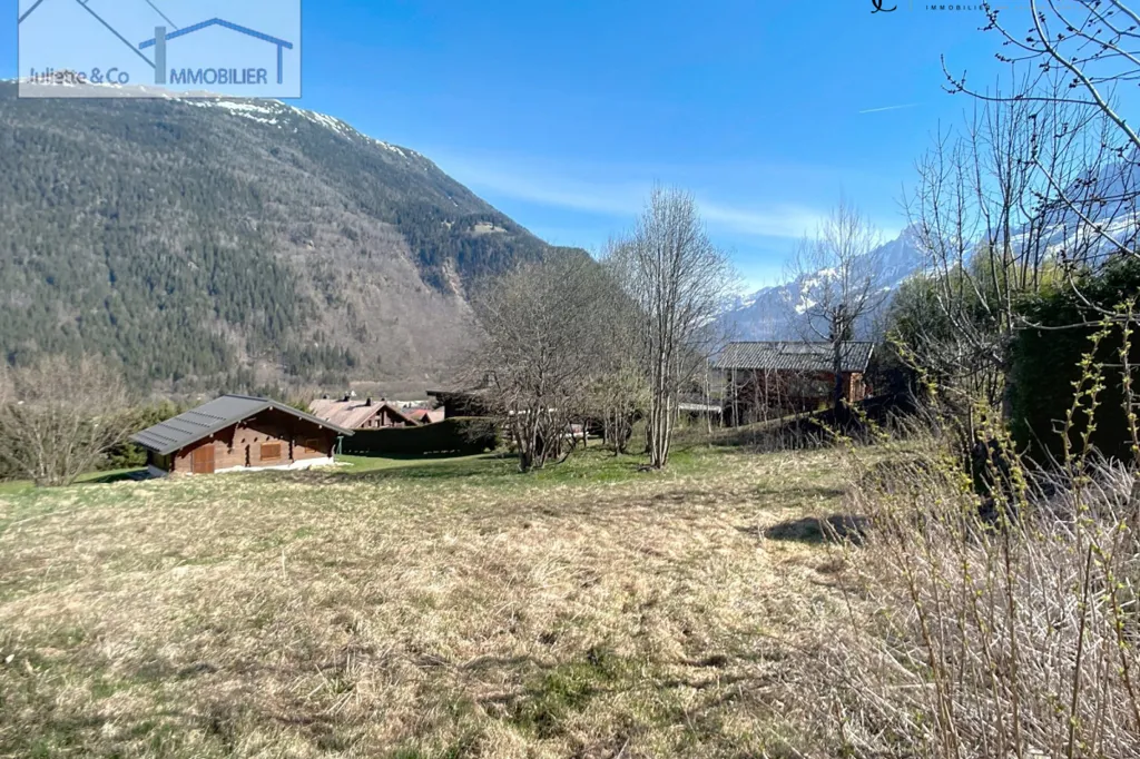 Jardin - Terrain Constructible avec Vue Montagne à Les Houches