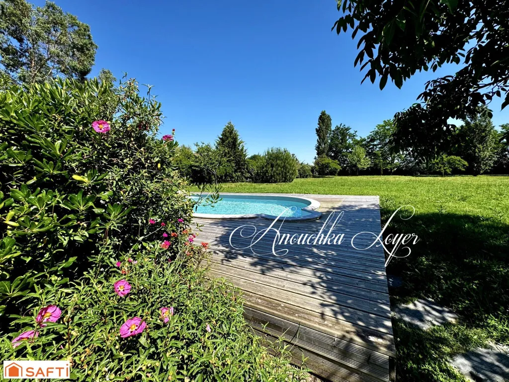 Piscina - Architecturally Renovated Stone House with Pool in Langon