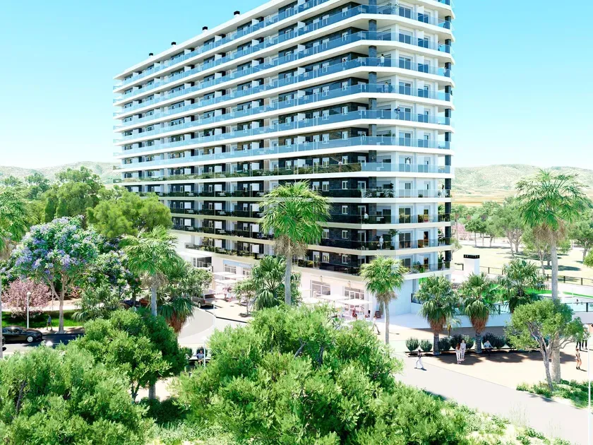 Vue aérienne - Modern Apartments with Sea View in Cabanes
