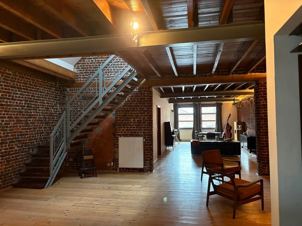 Séjour - Maison avec Terrasse et Garage à Anderlecht