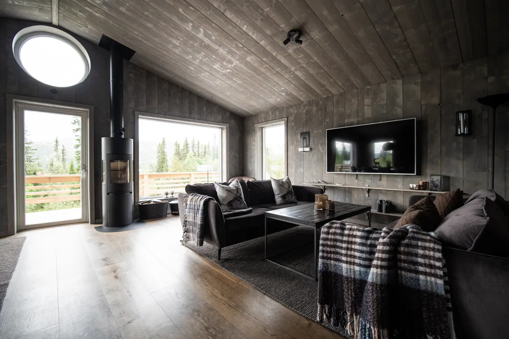 Elutuba - Modern Cabin with Ski Access in Vemdalen