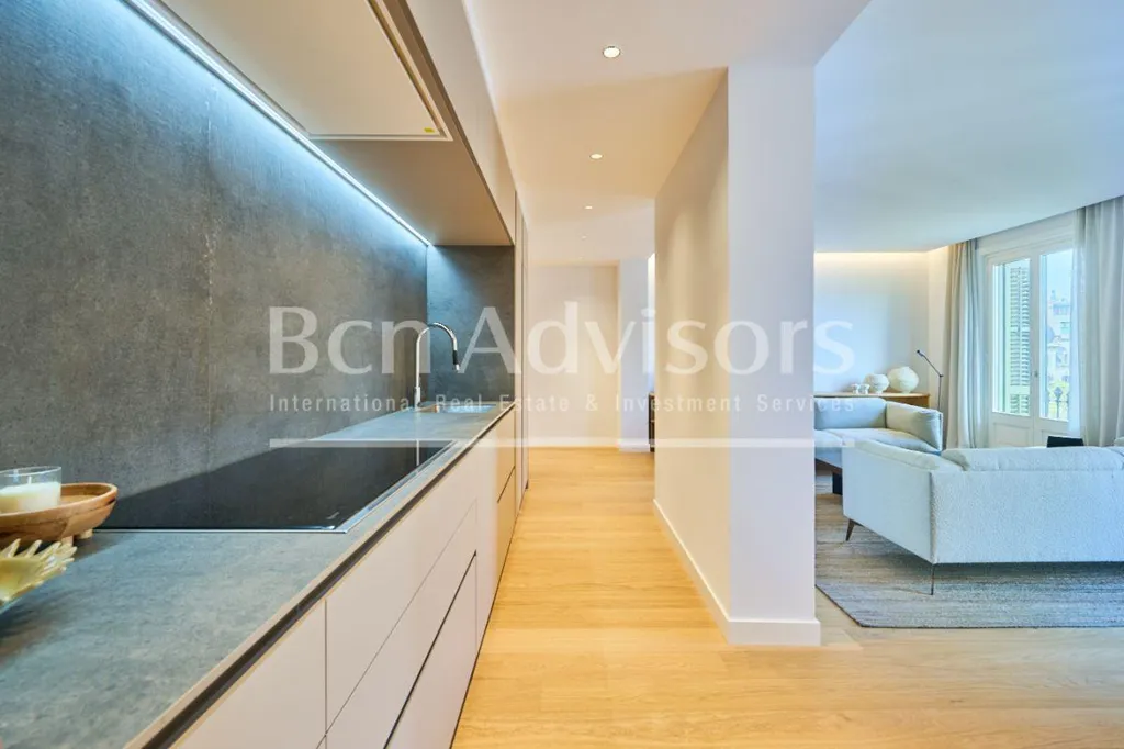 Cuisine - Refurbished Flat with Terrace in Passeig de Gràcia