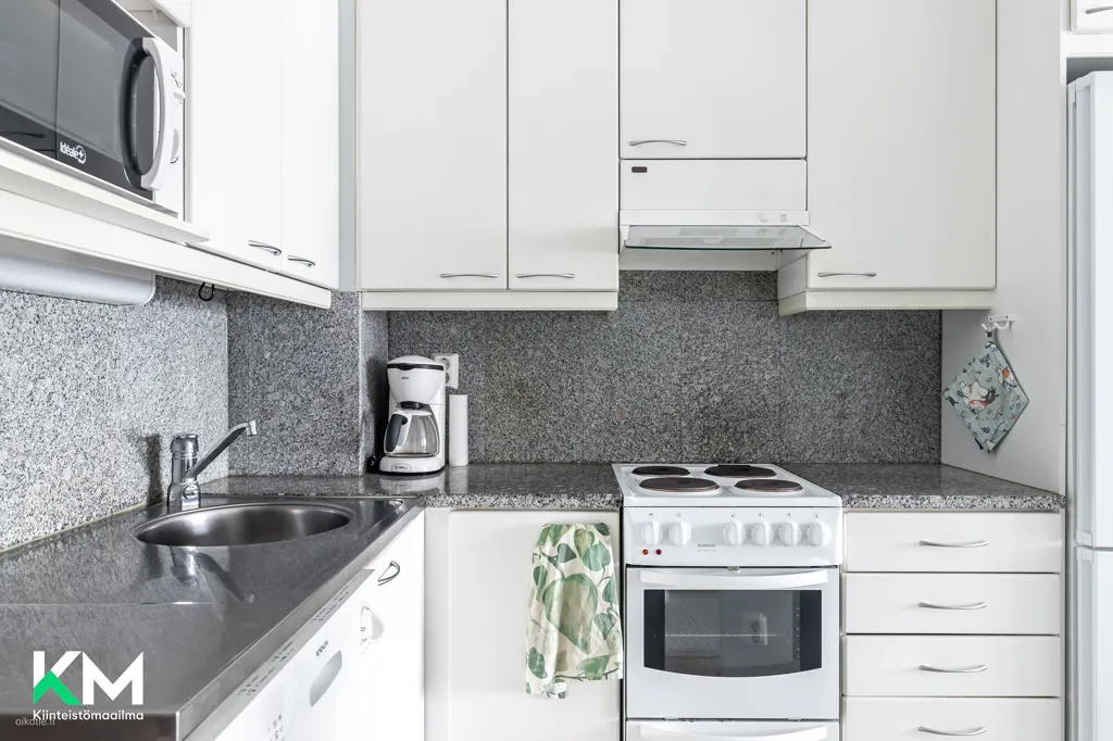Cuisine - One-Bedroom Flat with Sauna in Jalkaranta