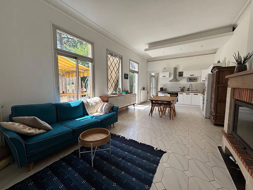 Séjour - Maison Arcachonnaise avec Piscine au Centre Ville d'Arcachon