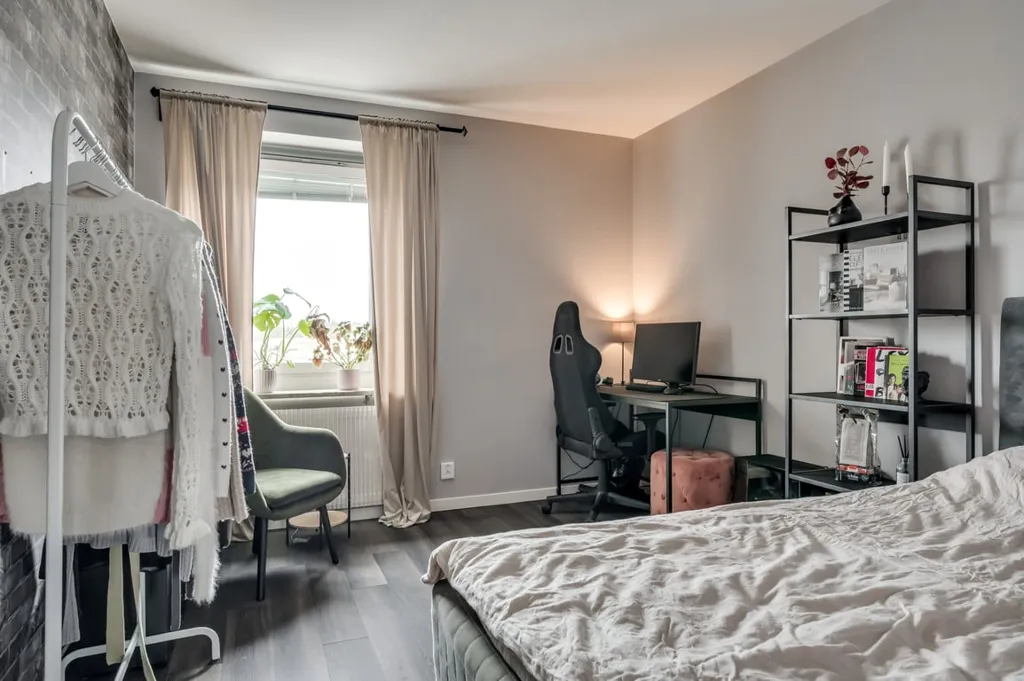 Camere da letto - Apartment with Large Balcony in Skövde
