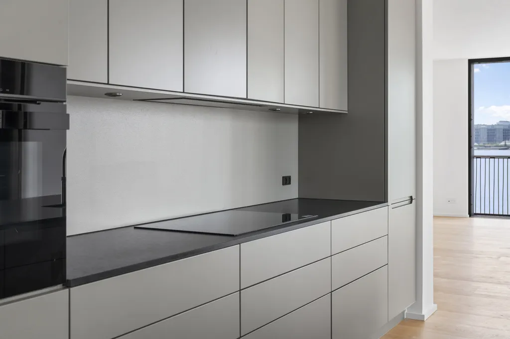 Cuisine - Apartment with Sea View and Garden in Hellerup