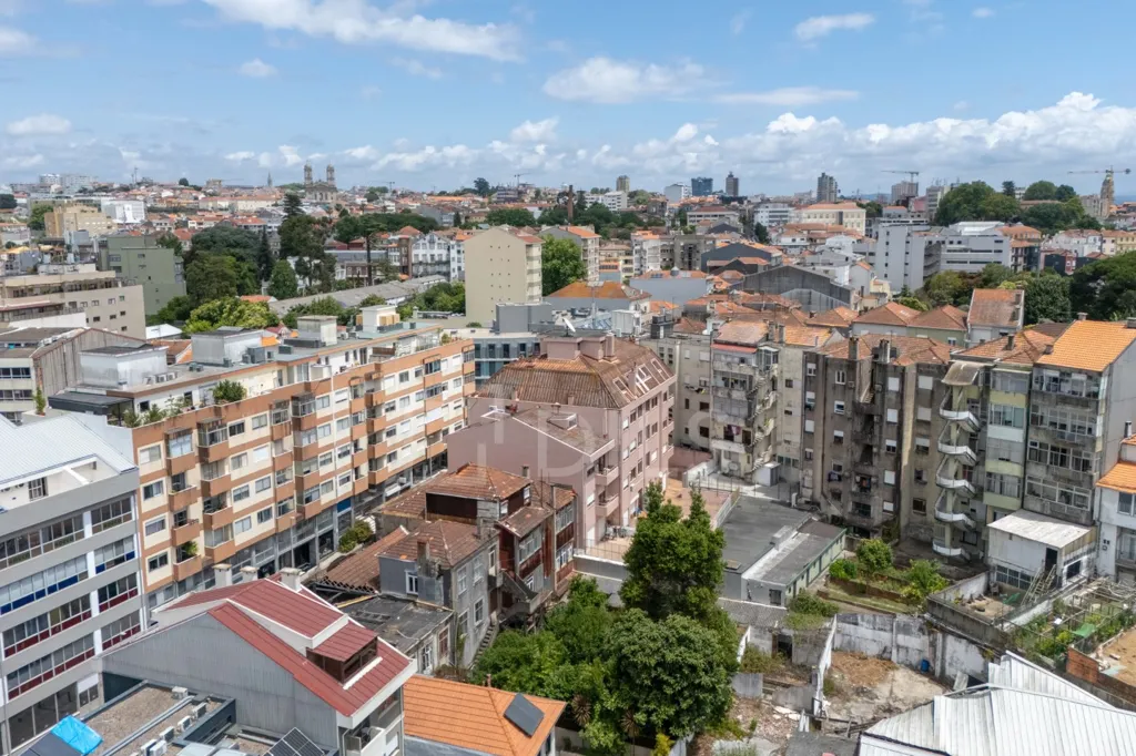Vue aérienne - T1 Apartment with Balcony in Porto