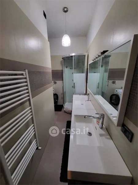 Bathrooms - Two-Bedroom Apartment with Balcony in Modena