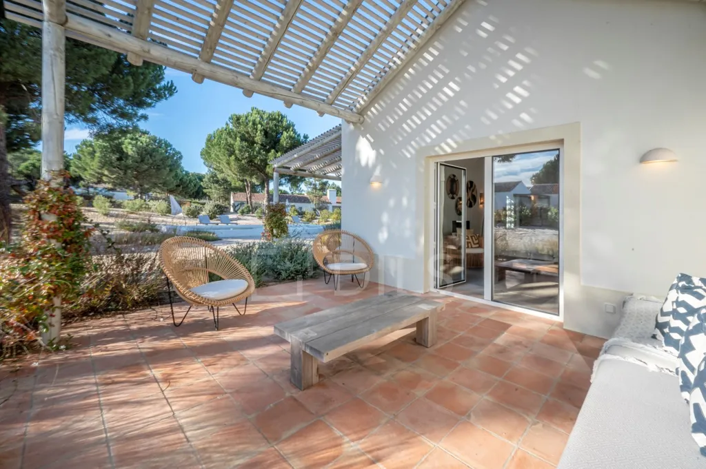 Terrasse - T2 House with Private Pool in Comporta